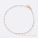 ルミネマルチカラーブレスレット【K10YG】