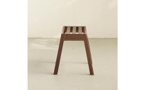 ウォルナット無垢材のスタッキングスツール&nbsp;ワード&nbsp;積み重ね&nbsp;玄関&nbsp;キッズ