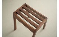 ウォルナット無垢材のスタッキングスツール&nbsp;ワード&nbsp;積み重ね&nbsp;玄関&nbsp;キッズ