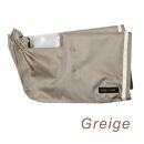 配色パイピング入り自転車用ハンドルカバー　グレージュ