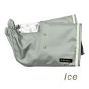 配色パイピング入り自転車用ハンドルカバー　アイス