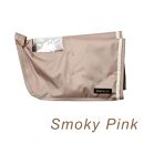 配色パイピング入り自転車用ハンドルカバー　スモーキーピンク