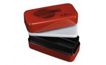 紀州漆器&nbsp;漆器弁当箱&nbsp;ななこ塗&nbsp;長角入子&nbsp;大&nbsp;［YS15］