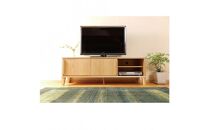 Sirius&nbsp;テレビボード&nbsp;幅150cm&nbsp;ブラックアッシュ材