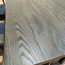 浮造り＋波型加工の&nbsp;高級&nbsp;ダイニングテーブル&nbsp;単品&nbsp;無垢材&nbsp;（アネーロ１８０Tスミ色）&nbsp;食卓&nbsp;うづくり&nbsp;無垢&nbsp;テーブル&nbsp;おしゃれ&nbsp;モダン&nbsp;大川市&nbsp;大川家具