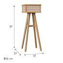 組子行燈&nbsp;雅&nbsp;3797/OAK