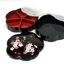 桜型&nbsp;オードブル別甲&nbsp;さくら&nbsp;重箱&nbsp;お重&nbsp;二段&nbsp;2段&nbsp;黒&nbsp;桜&nbsp;内朱&nbsp;年末年始&nbsp;おせち料理&nbsp;運動会&nbsp;お節【YG263】