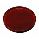 木製丸盆&nbsp;厚縁&nbsp;春慶塗&nbsp;30cm【YG402】