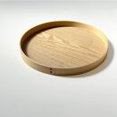 曲げわっぱ 木製 丸盆 30cm お盆 トレイ トレー ランチョンマット 朝食 食器 プレート 和歌山【YG403】