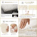 【グレー】ちゃいなび　ange smile　 ベビー布団７点セット 70×120cm
