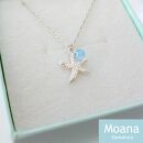 Sea Star ネックレスCrystal  Baby Blue