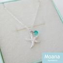 Sea Star ネックレスCrystal Emerald