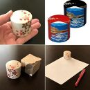 紀州漆器&nbsp;文鎮&nbsp;ペーパーウェイト&nbsp;丸型&nbsp;朱&nbsp;萩【YG165】