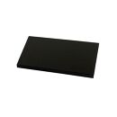 木製&nbsp;長角板&nbsp;敷板&nbsp;花台&nbsp;黒/朱&nbsp;6号(18cm)&nbsp;床の間&nbsp;和室&nbsp;和空間【YG351】