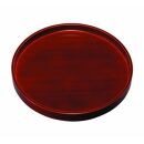 木製丸盆&nbsp;厚縁&nbsp;春慶塗&nbsp;30cm【YG402】