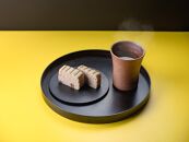 ROUND RAYSTRAY S墨漆 ｜トレー プレート お皿 皿 食器 インテリア