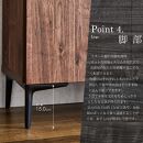 キャビネット&nbsp;【フィスバ&nbsp;120&nbsp;ドア引出】&nbsp;ナチュラル