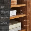 キャビネット&nbsp;【フィスバ&nbsp;120&nbsp;ドア引出】&nbsp;ブラウン