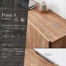 キャビネット&nbsp;【フィスバ&nbsp;120&nbsp;ドア引出】&nbsp;ブラウン