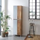 シューズボックス&nbsp;&nbsp;【リアル&nbsp;50&nbsp;HI&nbsp;姿見】&nbsp;グレイシーオーク