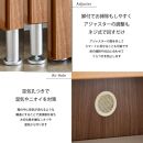 シューズボックス&nbsp;&nbsp;【リアル75HI板&nbsp;左姿見】&nbsp;ホワイト&nbsp;つや有