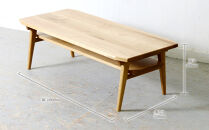 センターテーブル （道産ナラ）北海道  MOOTH インテリア 手作り 家具職人 リビングテーブル　ローテーブル 家具 家具 家具 家具 家具 家具