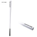 【ホワイト】パワフルスイングSQ（スクエア）グリップ付バット型 ドライバー アイアン スウィング ウォーミングアップ ウォームアップ ゴルフ スイング練習器具 バット ロンウッド ライト LITE M-633