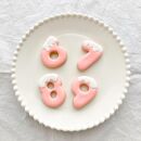 お誕生日クッキー〈くまさん〉　ピンク　merry.cooking【数字:7】