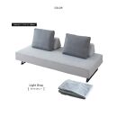 【本体取替カバー(同色)セット】&nbsp;リバティ2&nbsp;ソファ&nbsp;200cm&nbsp;3人掛け&nbsp;ライトグレー【モーブル】【大川家具】