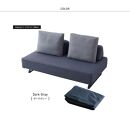 【本体取替カバー(同色)セット】&nbsp;リバティ2&nbsp;ソファ&nbsp;160cm&nbsp;3人掛け&nbsp;ダークグレー【モーブル】【大川家具】