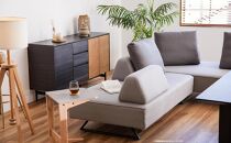 【本体取替カバー(同色)セット】&nbsp;リバティ2&nbsp;ソファ&nbsp;160cm&nbsp;3人掛け&nbsp;ライトグレー【モーブル】【大川家具】