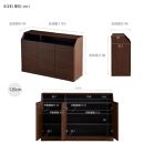 it&nbsp;イット&nbsp;120cm&nbsp;サイドボード&nbsp;＜ヴィンテージナチュラル＞&nbsp;【モーブル】【大川家具】