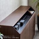 it&nbsp;イット&nbsp;120cm&nbsp;サイドボード&nbsp;＜グレー＞&nbsp;【モーブル】【大川家具】