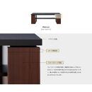 MLT-233&nbsp;ローテーブル&nbsp;幅120&nbsp;リビングテーブル&nbsp;＜ウォールナット＞【モーブル】【大川家具】