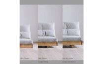 〈HIRASHIMA〉天然無垢材&nbsp;ふっくらと全身を包む&nbsp;ハイバックスタイルのソファ&nbsp;LIBERIA&nbsp;PLUS&nbsp;Sofa&nbsp;140&nbsp;合皮PUレザー&nbsp;/&nbsp;コモド