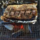 味付きバックリブ(ケイジャンスパイス)約400g×2p・追いスモーク(燻製)セット付