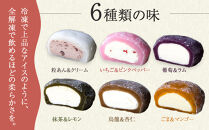 大徳屋長久の飲めるほどに柔らかいクリーム大福6種(ItWokashi)