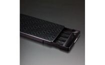 名刺ケース ジュラルミン削り出し ＜七宝＞BLACK