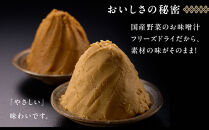 国産具材の赤白お味噌汁（フリーズドライ）40食&nbsp;[AJ5]