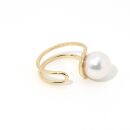 1粒アコヤパールイヤーカフ【K18YG】