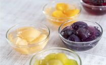 岡山県産&nbsp;桃・ぶどう&nbsp;ジュレ&nbsp;110g×4本セット