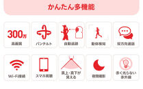 見守りペットカメラ&nbsp;防犯カメラ&nbsp;ワイヤレス&nbsp;みてるちゃん&nbsp;WTW-NEKO245S