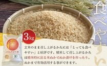 玄米 3kg JAS有機認定 日光ダイヤ舞 令和7年度米 こしひかり 新米 先行予約 【2025年9月下旬以降発送予定】 ｜ お米 有機栽培 無農薬 コシヒカリ 栃木県 日光市