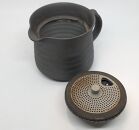 マイカフェポット&nbsp;S&nbsp;焼き締めブラック