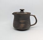 マイカフェポット&nbsp;S&nbsp;焼き締めブラウン