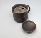 マイカフェポット&nbsp;S&nbsp;焼き締めブラウン