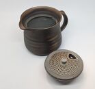 マイカフェポット&nbsp;S&nbsp;焼き締めブラウン