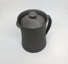 マイカフェポット&nbsp;M&nbsp;焼き締めブラック