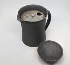 マイカフェポット&nbsp;M&nbsp;焼き締めブラック