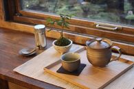 マイティーポット&nbsp;S&nbsp;焼き締めブラウン